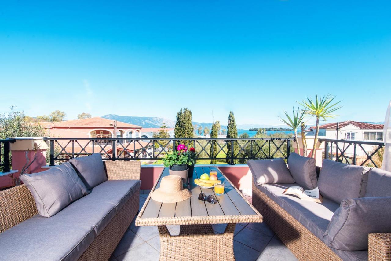 Yanna'S Sea View Holiday House Close To Corfu Town Alykes Potamou Exteriér fotografie