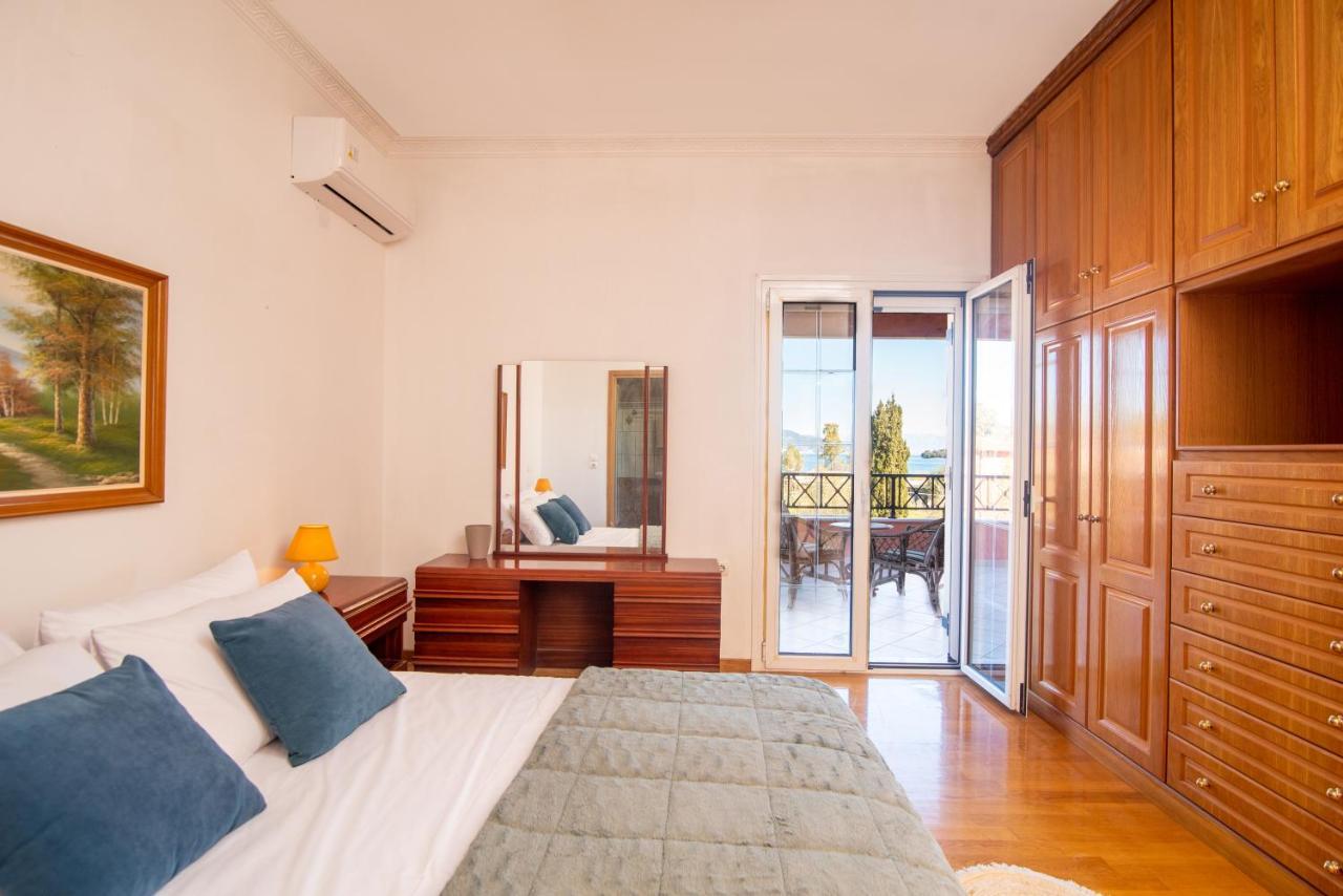 Yanna'S Sea View Holiday House Close To Corfu Town Alykes Potamou Exteriér fotografie