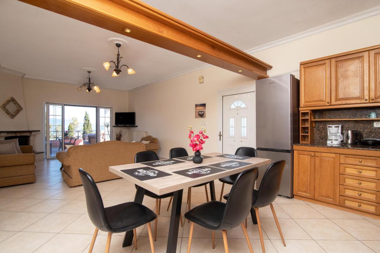 Yanna'S Sea View Holiday House Close To Corfu Town Alykes Potamou Exteriér fotografie